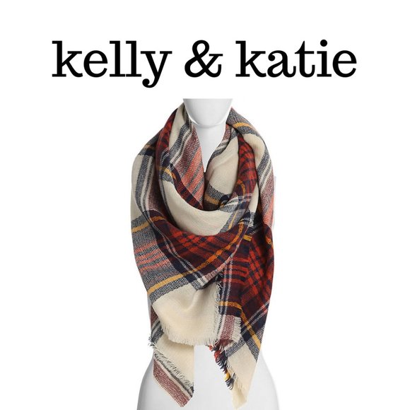 Kelly & Katie Accessories - KELLY & KATIE | Plaid Scarf (Free with...)